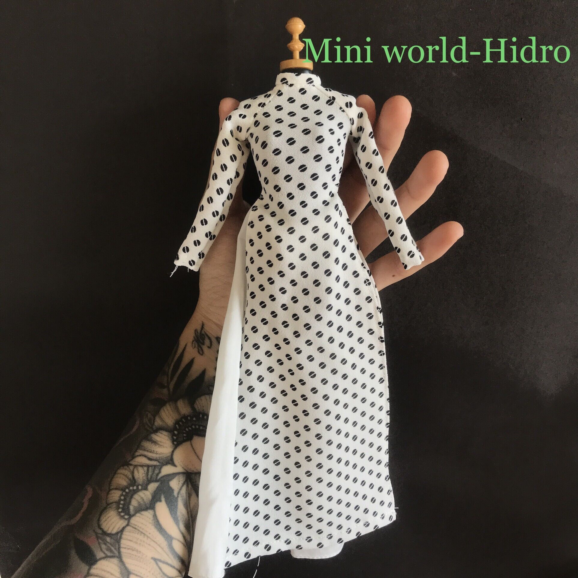 Áo dài cho búp bê Barbie 30cm