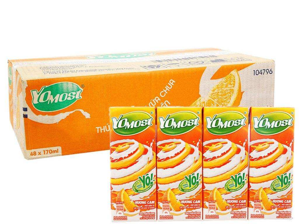 Combo 6 lốc Sữa chua uống Yomost có code Free fire - 170ml/ hộp