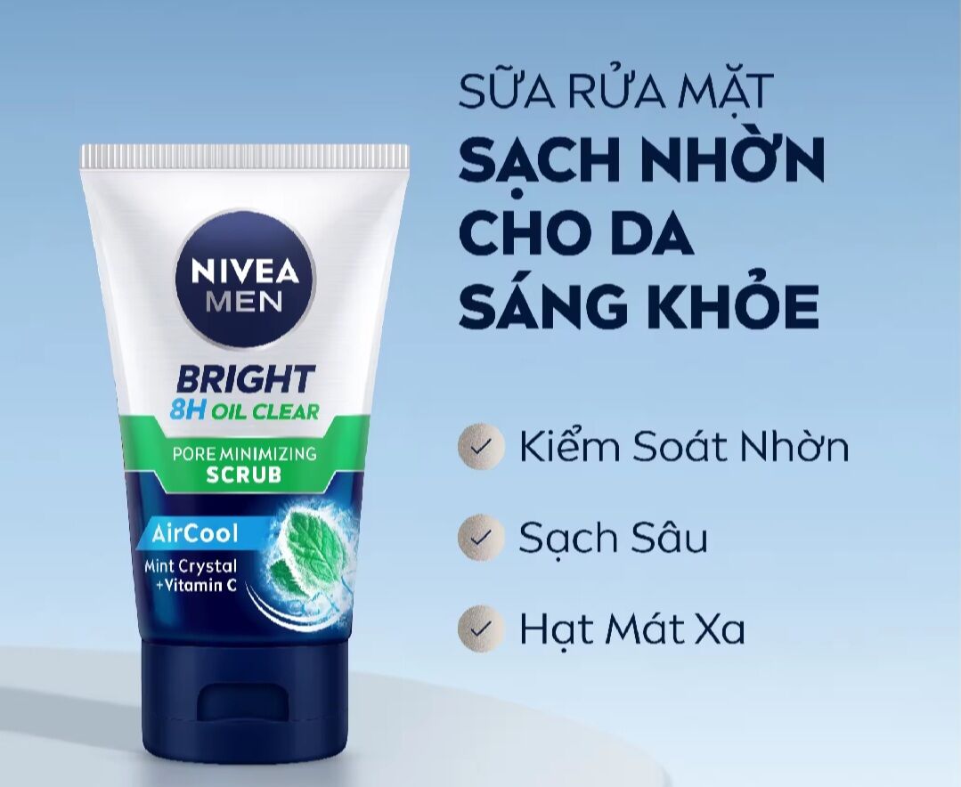 SỮA RỬA MẶT NAM _ NIVEA MEN TINH THẾ BAC