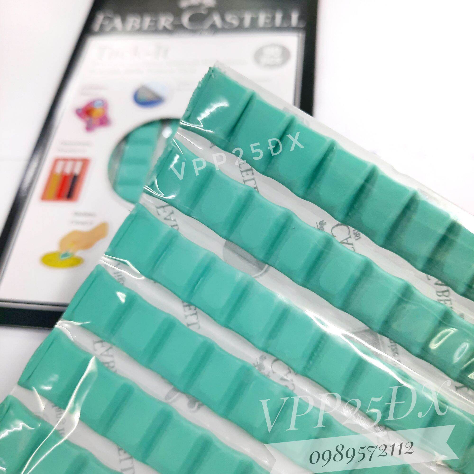 (Vỉ 50gram) Miếng dính TACK IT FABER CASTELL,Blu tack : 90 miếng.