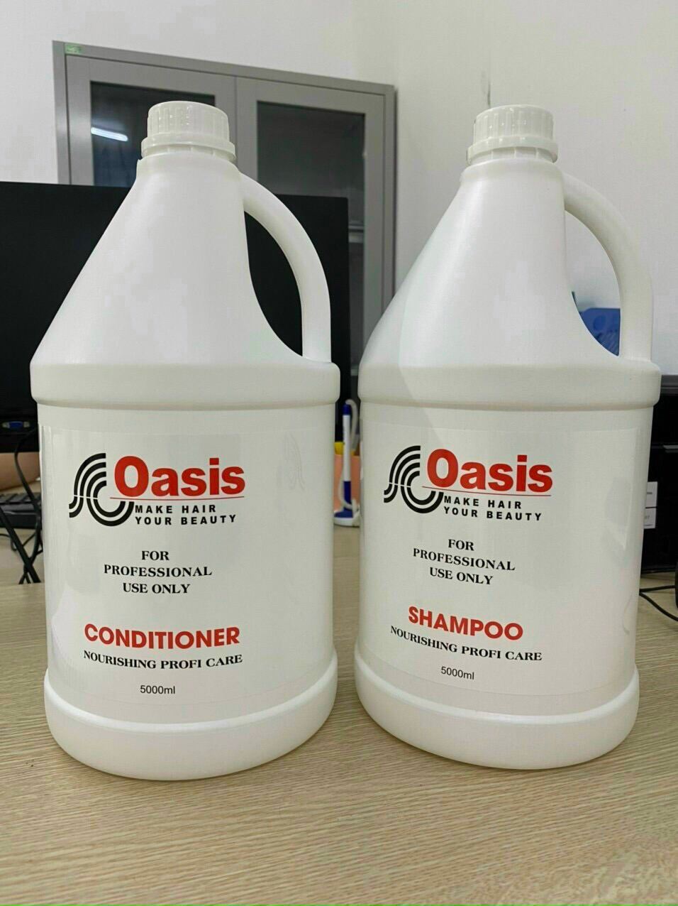 Dầu gội (xả ) oasis can 5L