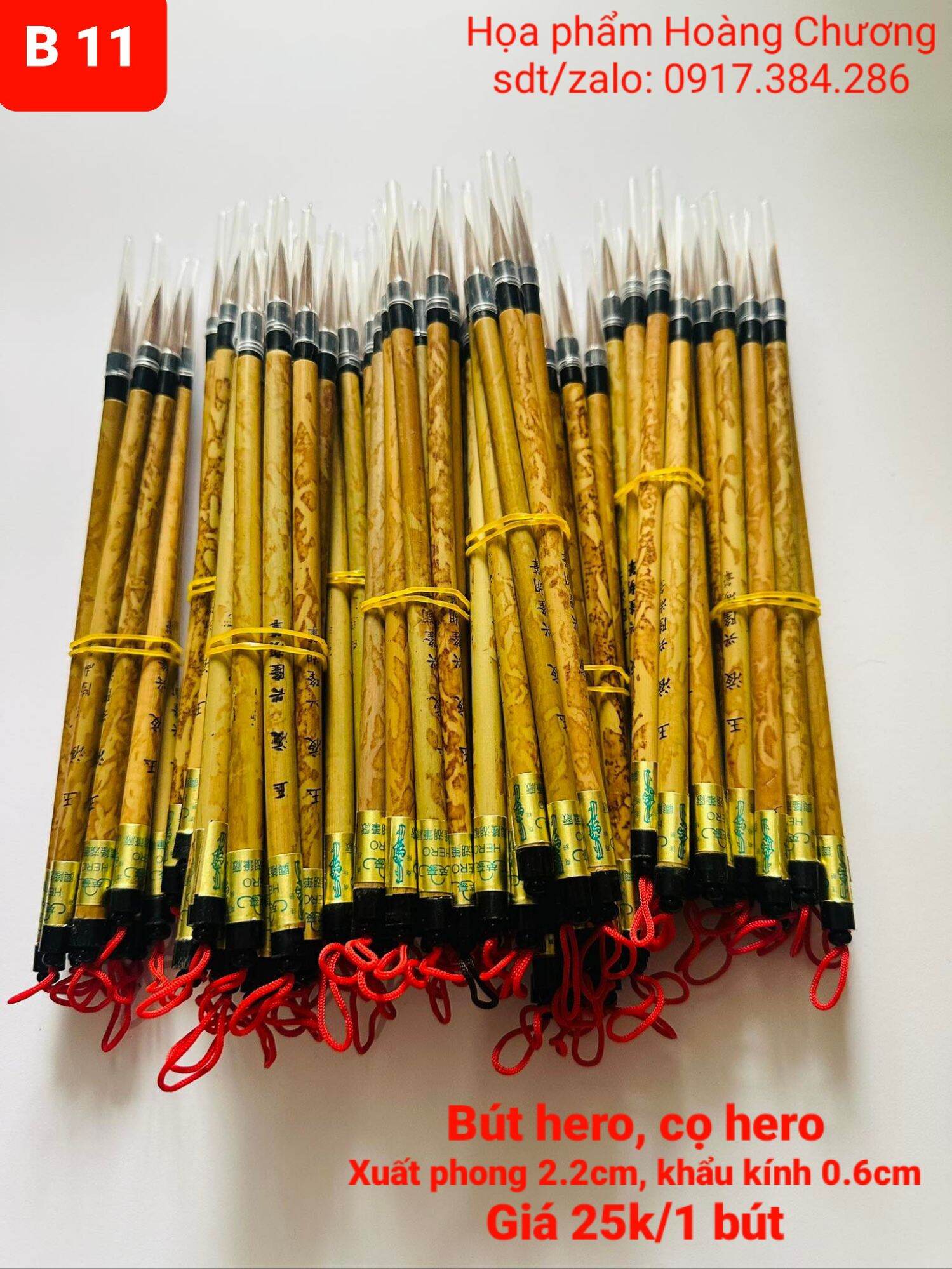 Bút lông  hero viết thư pháp thư họa