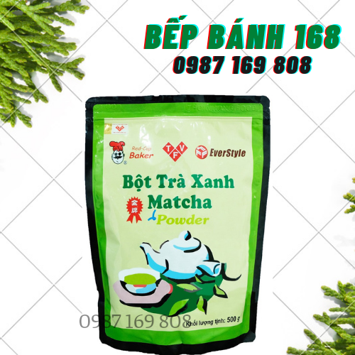 Bột Trà xanh Đài Loan gói nguyên 500g