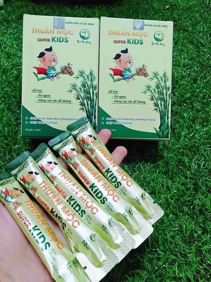 [Chính hãng] Siro ăn ngon Thuần Mộc supper kids