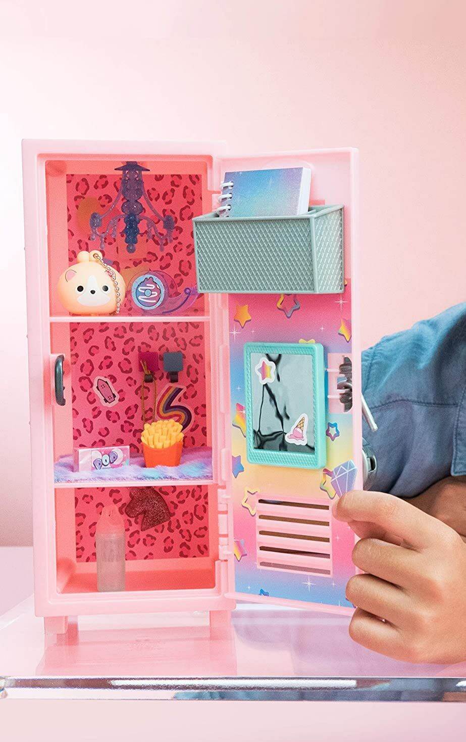 Shopkins real little set đồ chơi tủ đựng đồ locker