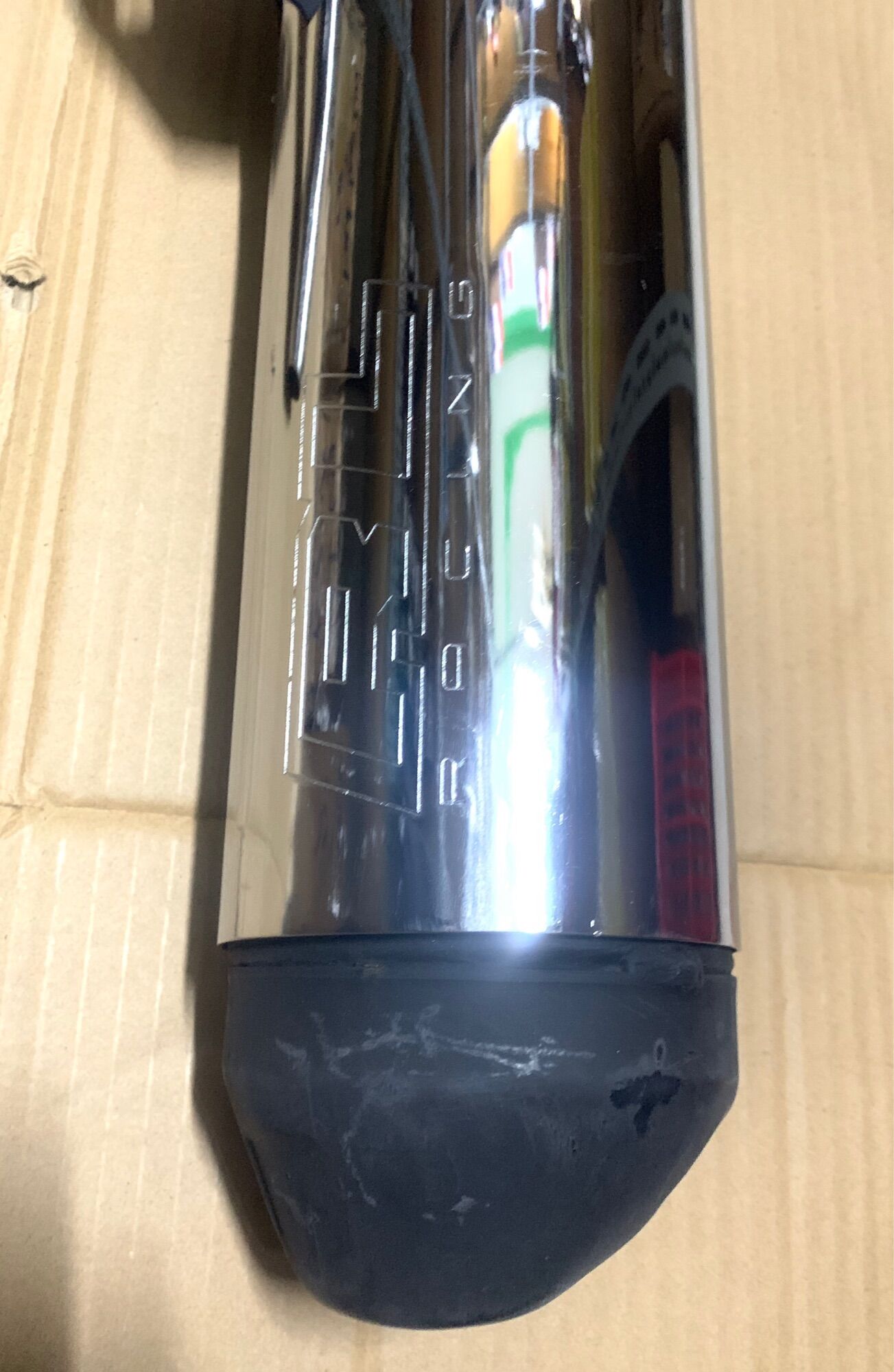 Pô sonic gắn xe exciter 150 logo RL nổ