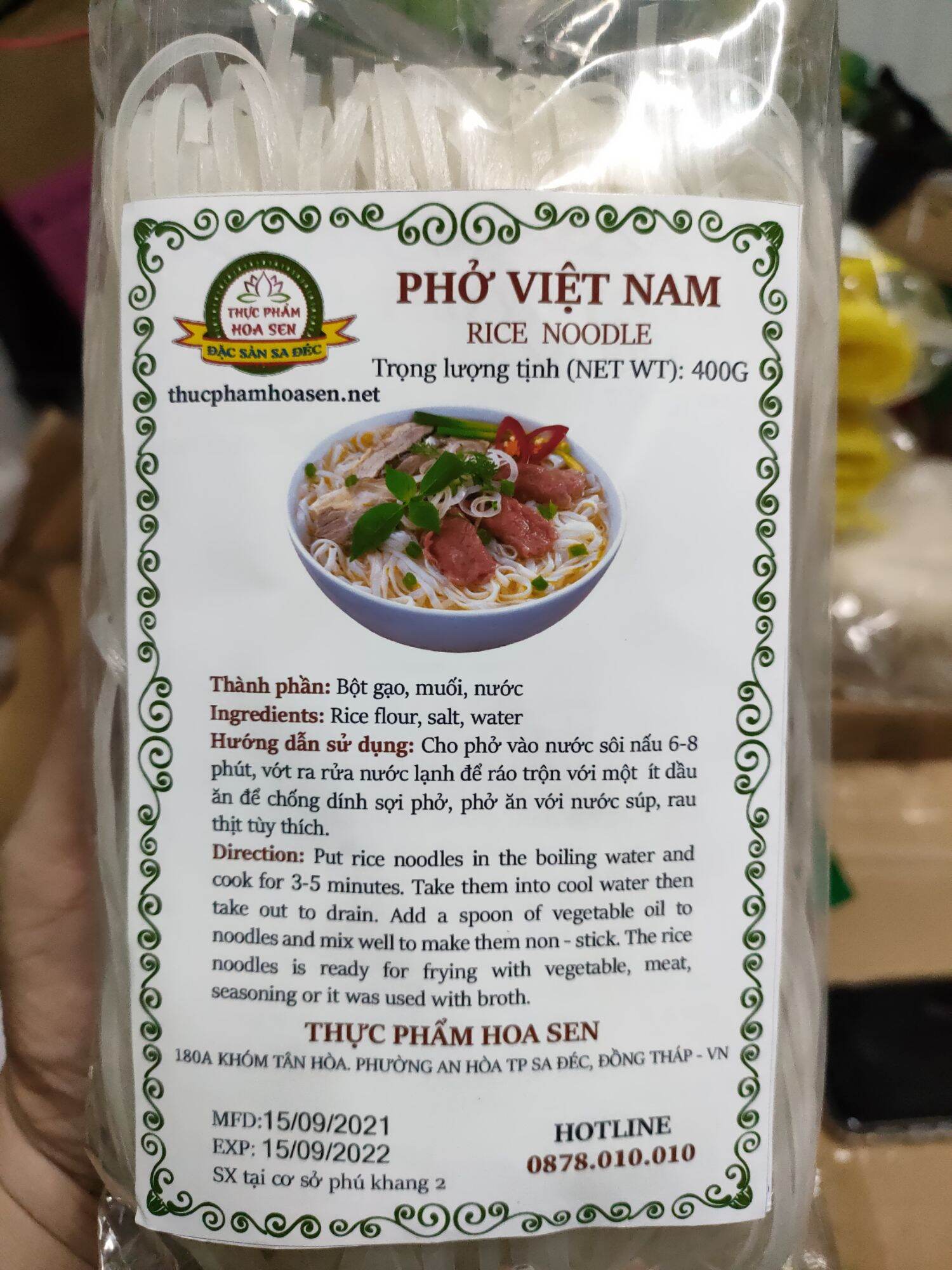 Phở khô sa đéc 400g