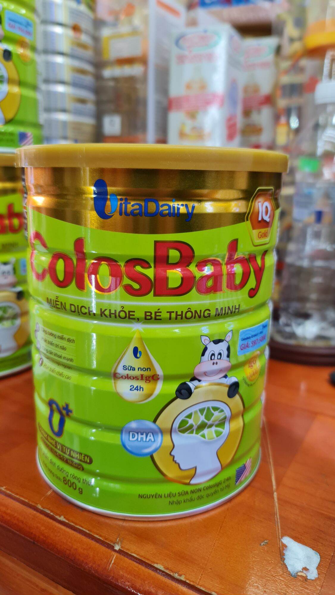 Sữa Colosbaby IQ 2+ 800gr (Mã Qr tích xu,date 2026)