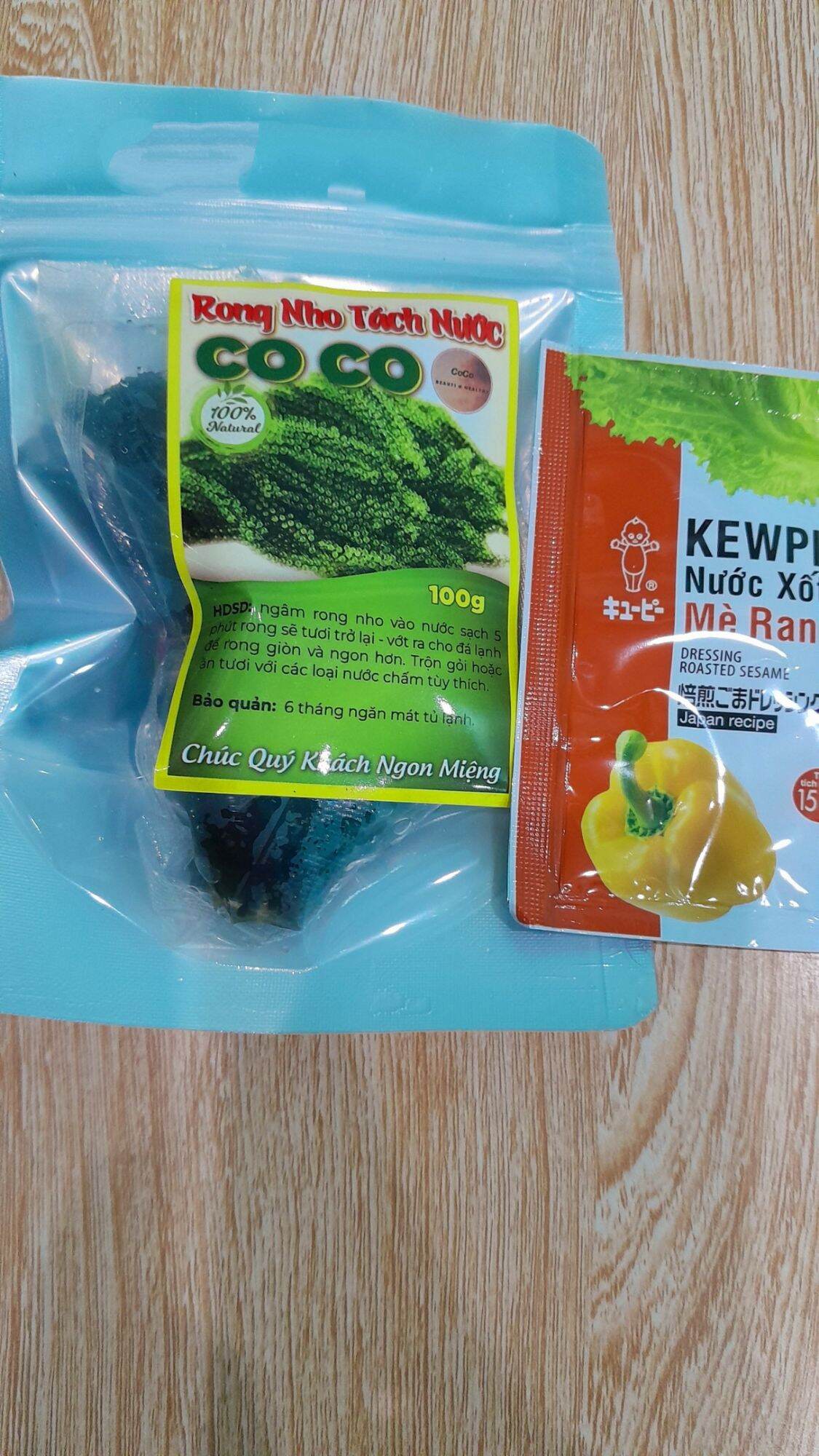 Rong Nho CoCo 100gram + Sốt