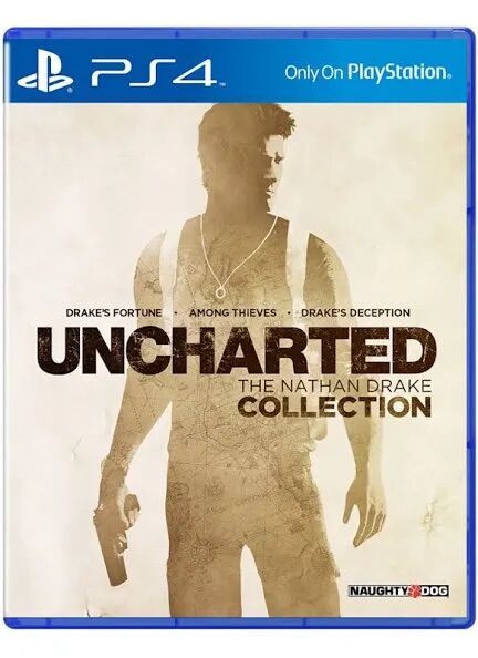 Đĩa game ps4: uncharted: the nathan drake collection - new seal