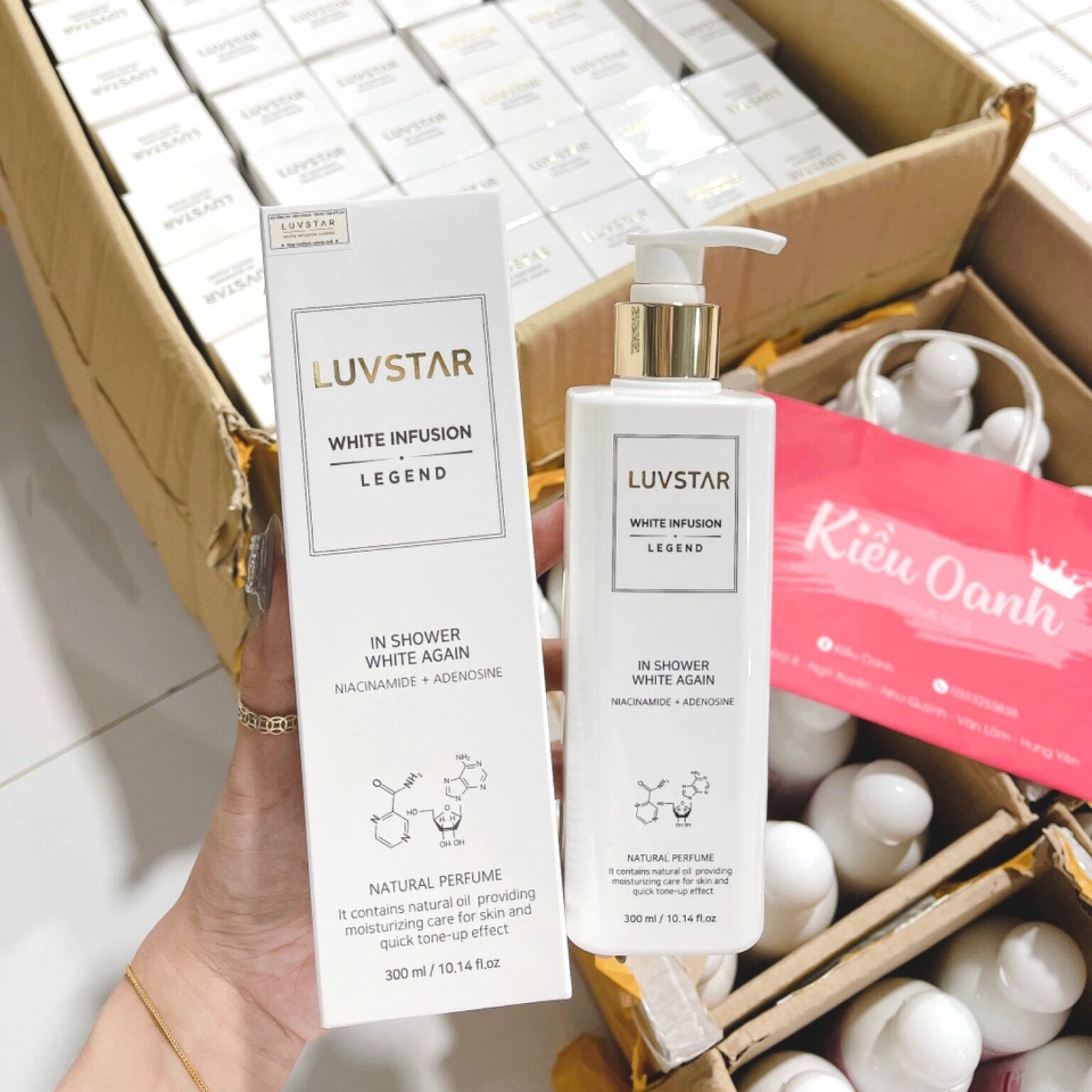 Sữa Tắm Truyền Trắng Luvstar