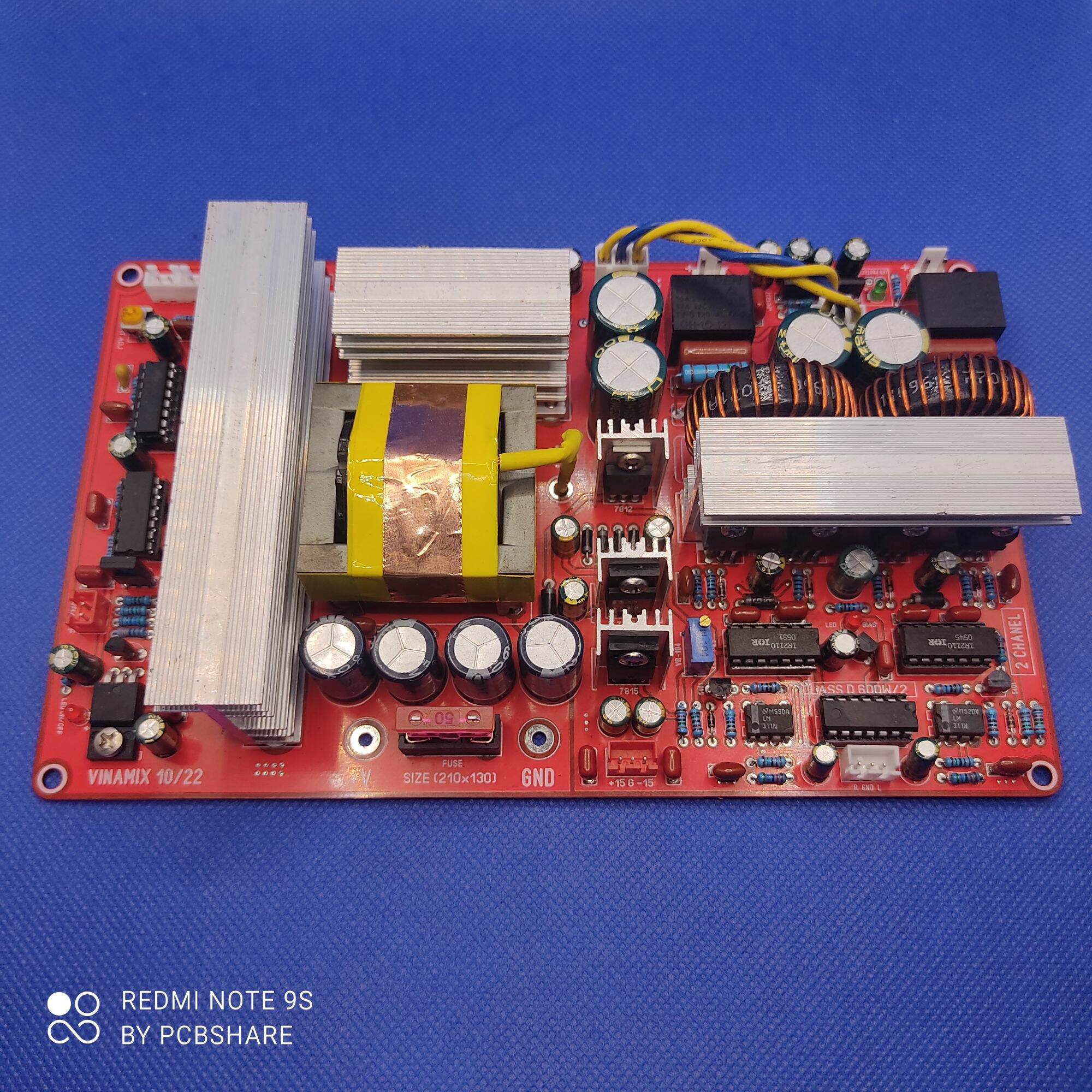 Class D liền nguồn 2 kênh (Hệ 12V, 24V)