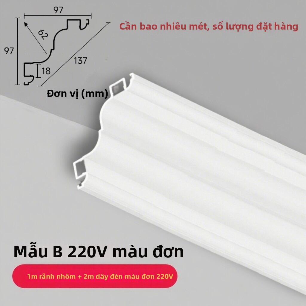 PAIMIJI | Đèn Led Giả Thạch Cao Treo Trần Không Cần Giá Đỡ