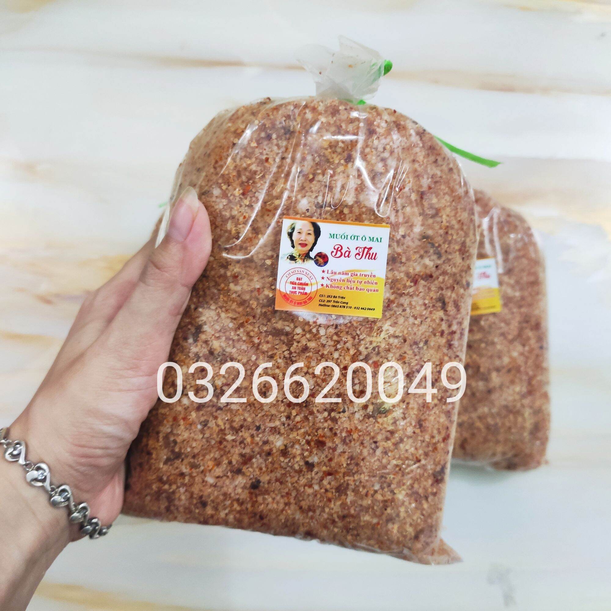 [Combo sỉ 1] 3kg Muối Ô Mai Bà Thu Chính Hãng
