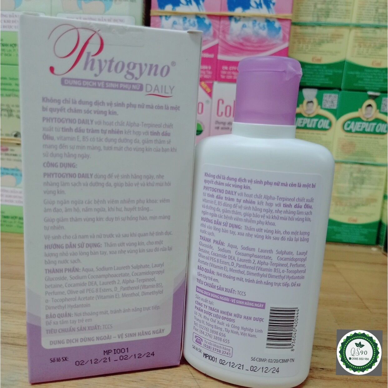 Dung Dịch VS Phụ Nữ Phytogyno màu tím 100ml