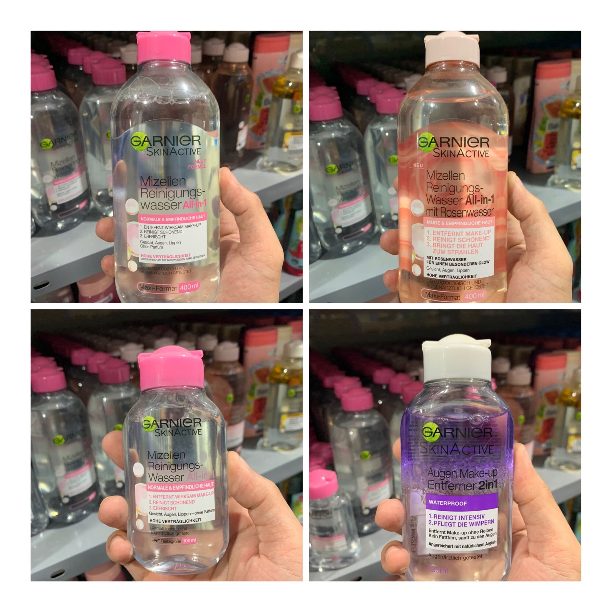 Nước tẩy trang garnier, hàng đức