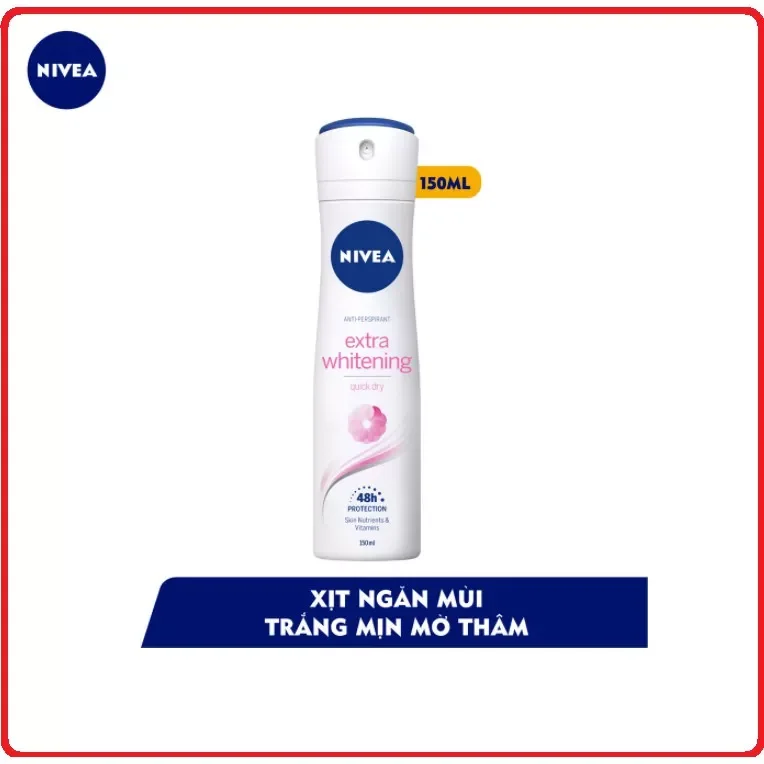 Xịt khử mùi Nivea nữ 150ml