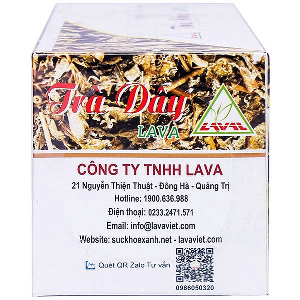 TRÀ DÂY LAVA (30 TÚI NHỎ × 5G) DÀNH CHO NGƯỜI ĐAU DẠ DÀY.