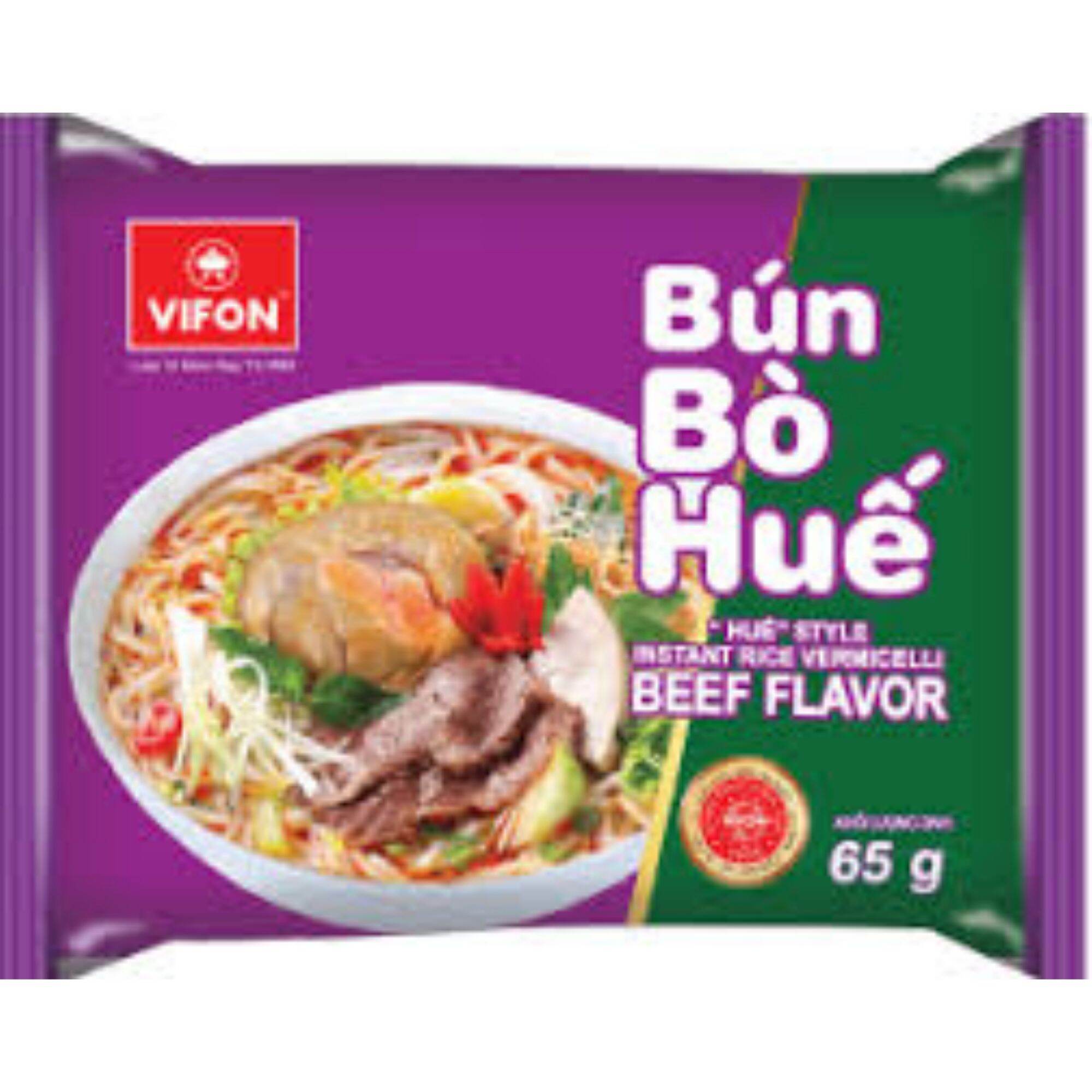 Bún ăn liền Vifon vị tôm/ riêu cua thịt thật/ bún bò huế