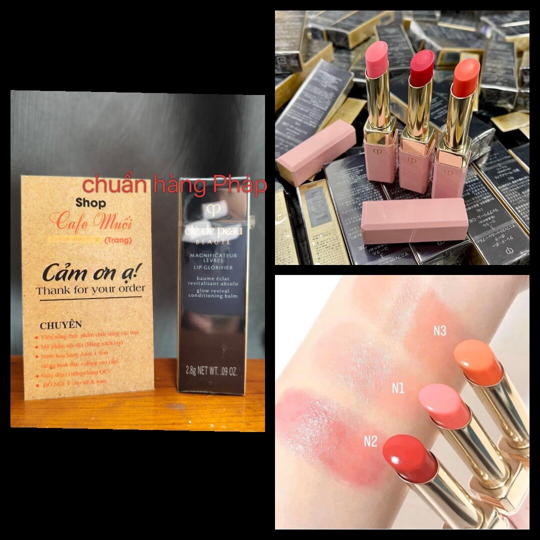 SON DƯỠNG CÓ MÀU ĐA NĂNG 3 LỚP C l e D e Peau Beaute Lip Glorifier 2.8g