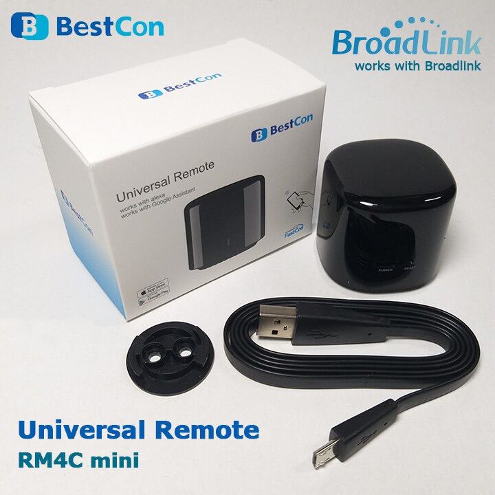 Broadlink bestcon RM4C mini - Điều khiển hồng ngoại thông minh qua Wifi 4G