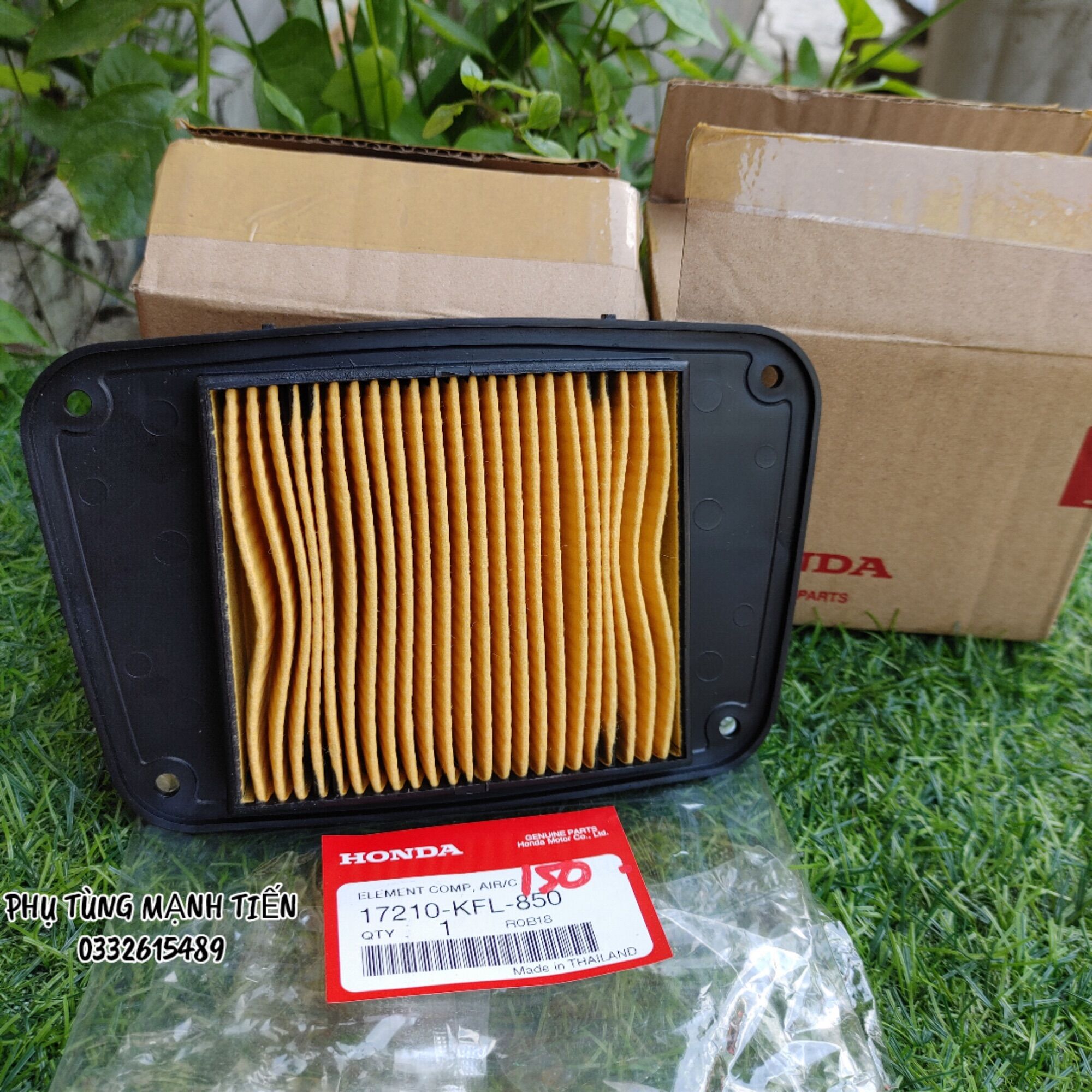 Lọc gió Wave 110 zin chính hãng