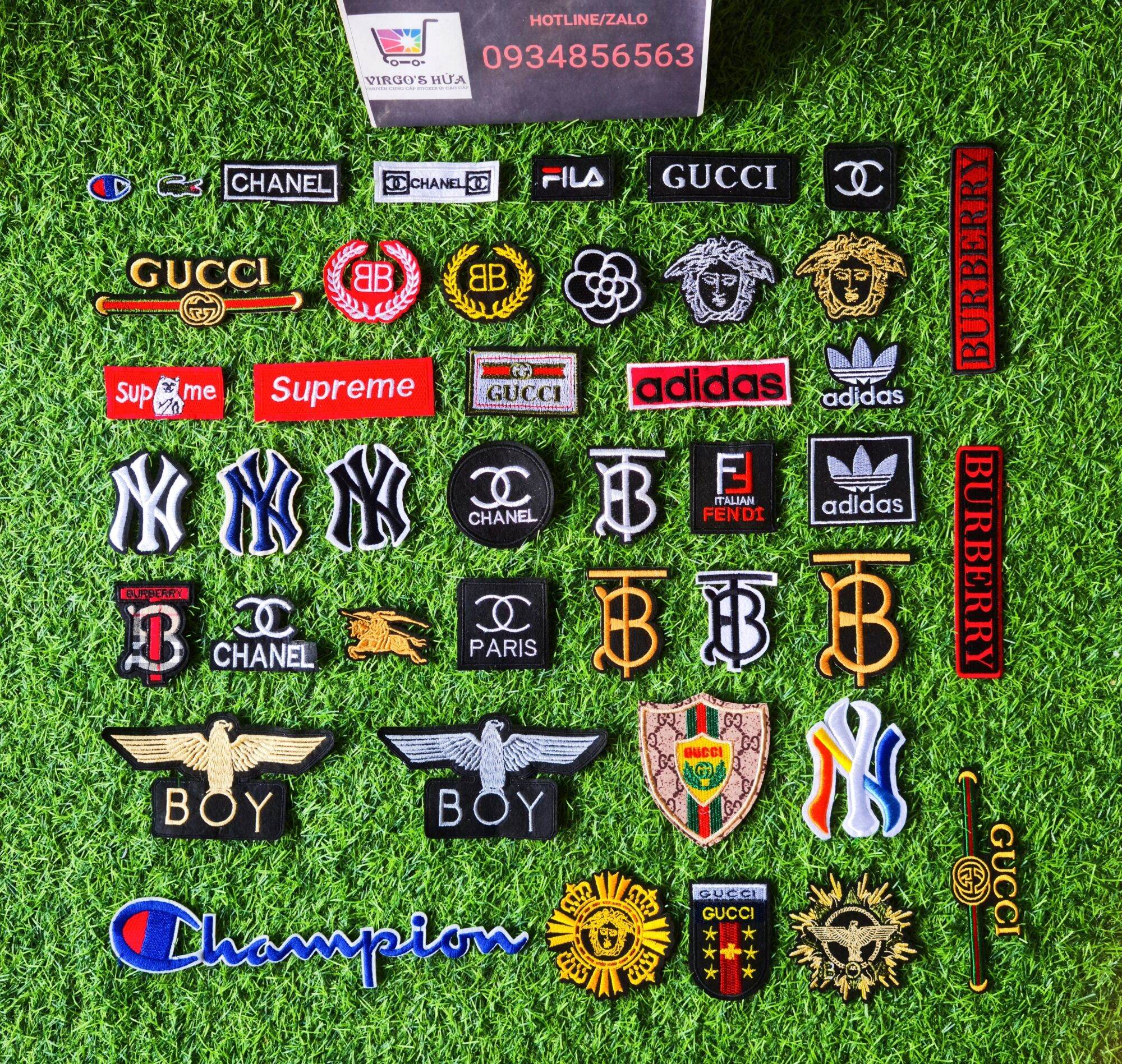 Sticker Ủi Patch Thêu Dùng Trang Trí Quần Áo MS7733U8