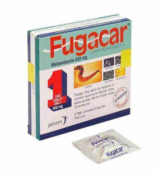 Viên tẩy giun fucaca