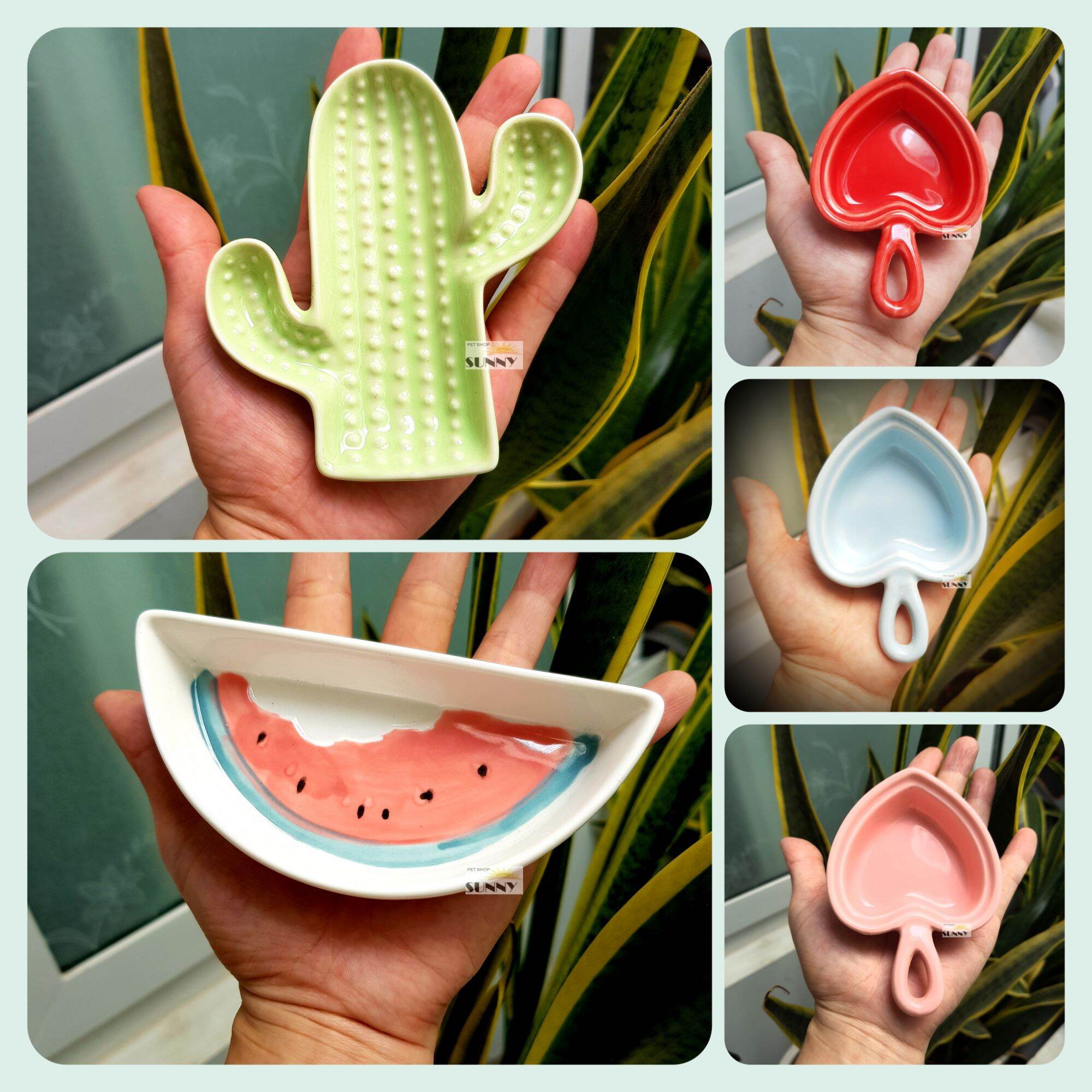 Tổng hợp các mẫu Chén sứ đựng thức ăn hamster