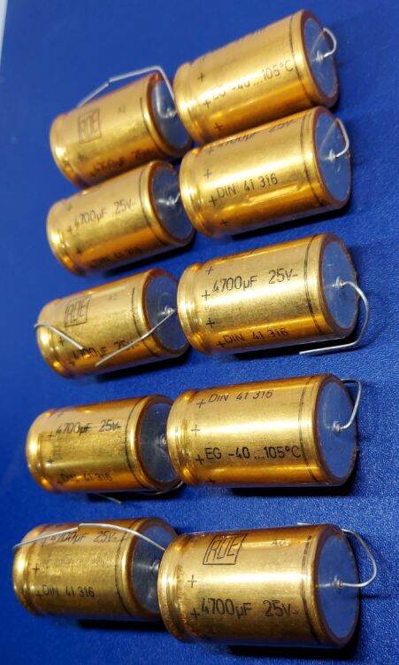 Tụ điện ROE 4700uf/25V Germany (NOS)