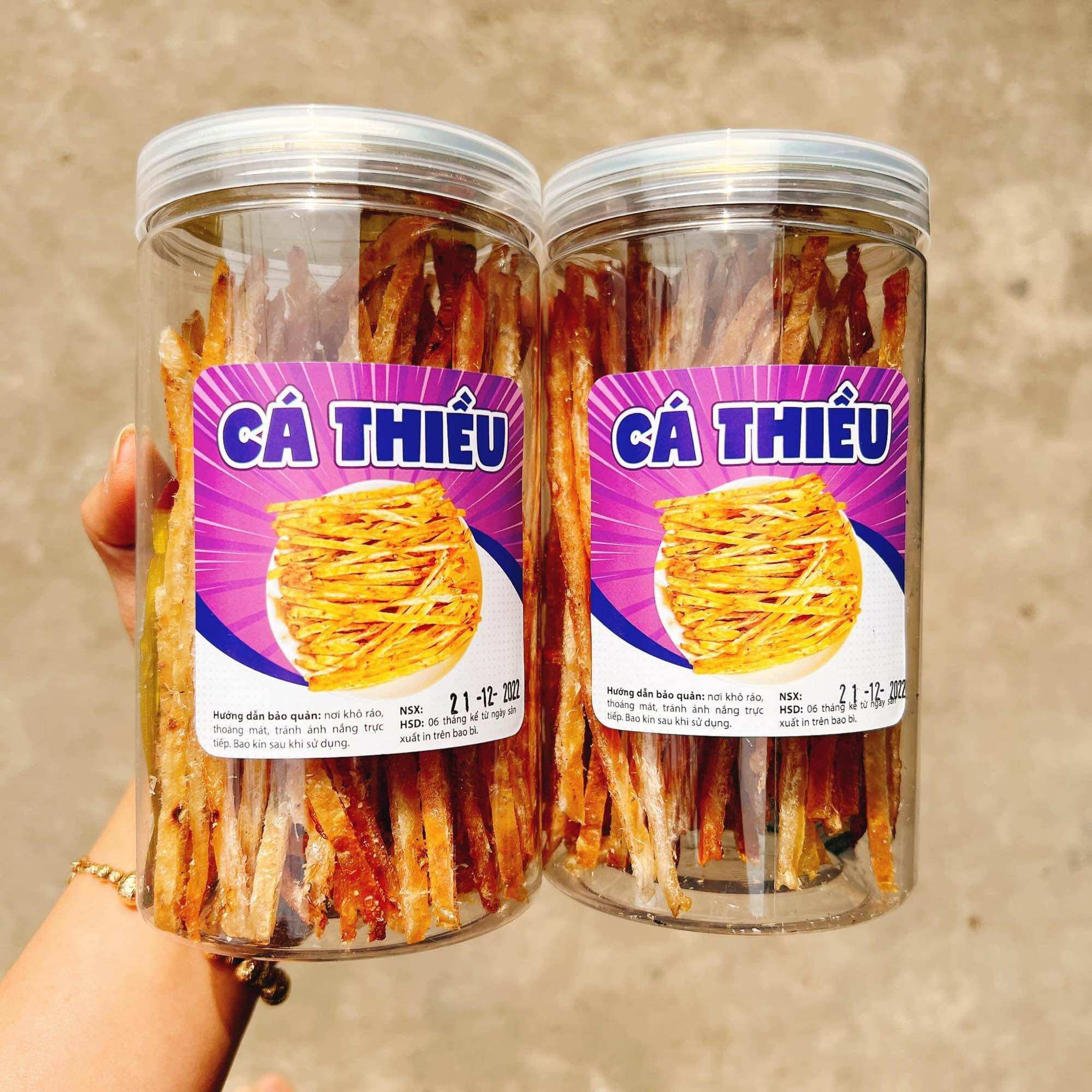 Khô Cá Thiều Que Tẩm Vị Đóng ( Hũ 200gr, 250gr )