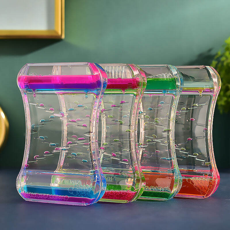 Dụng Cụ Thần Thánh Cho Người Đờ Sốc Giảm Áp Lực Nổi Tiếng Trên Mạng Kiểu Tiktok Đồ Trưng Bày Tính Giờ Hình Giọt Nước Lọc Dầu Chất Lỏng Sáng Tạo Màu Sắc Mơ Mộng