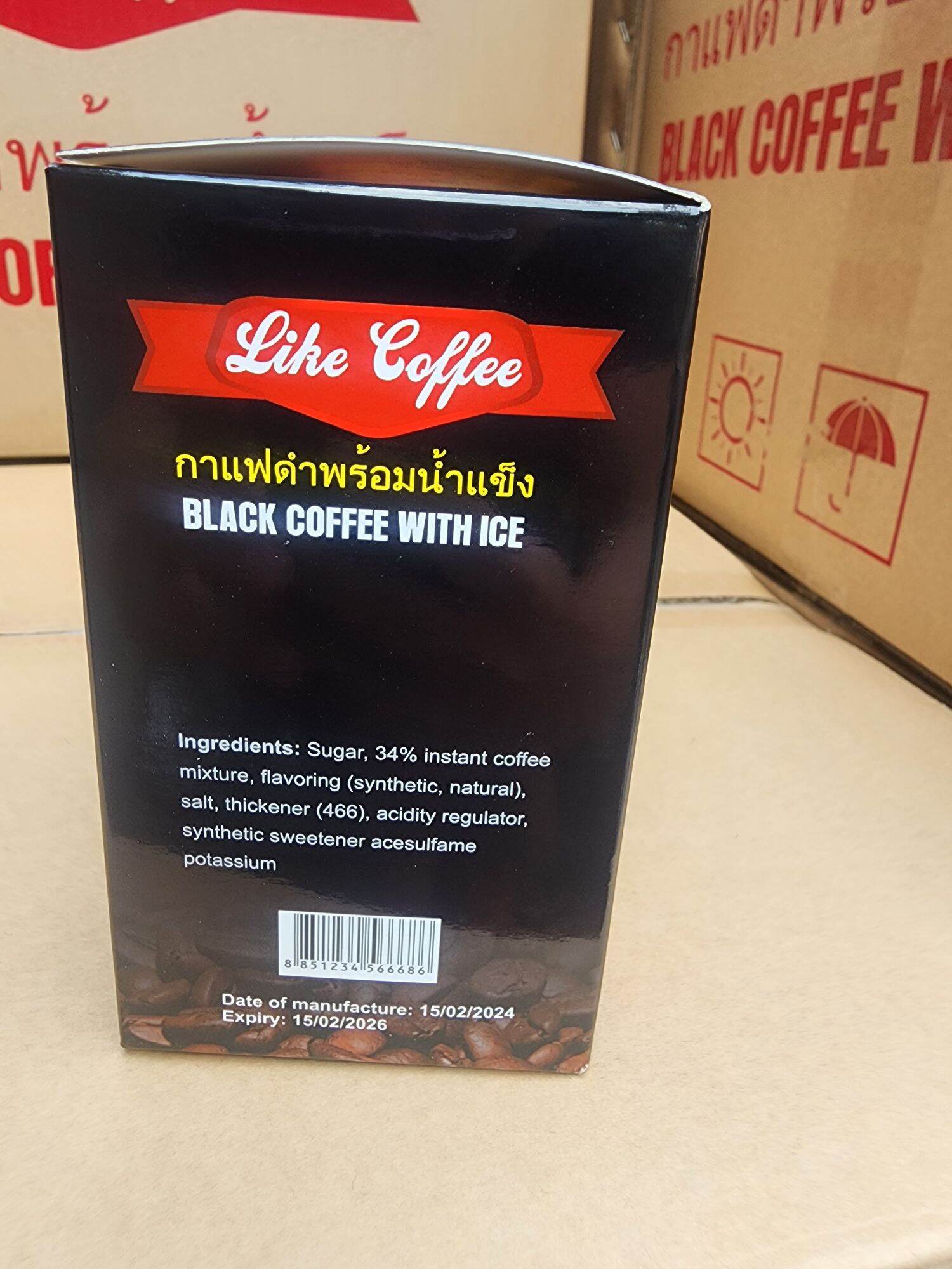 Cà phê đen đá  Likecoffe  240g hoa tan 3in1 cà phê việt