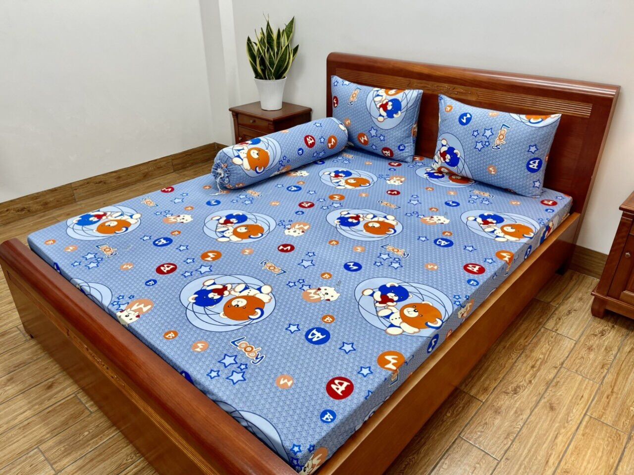 COMBO VỎ GỐI NẰM - VỎ ÔM THUN LẠNH HÀN QUỐC