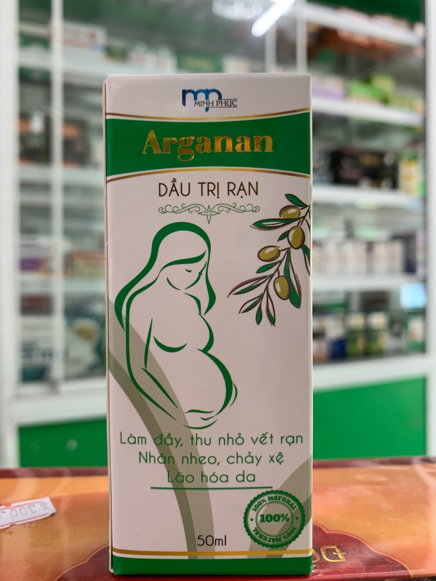 Arganan dầu trị rạn da