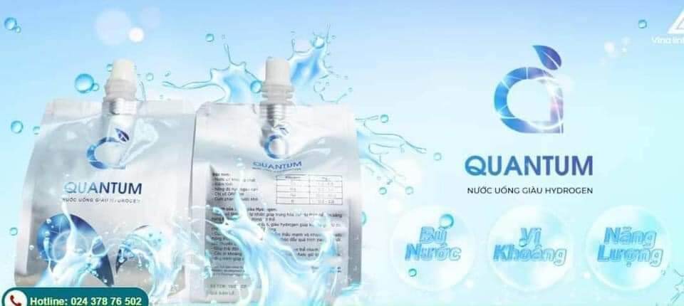 Quantum - Nước uống giàu Hydrogen