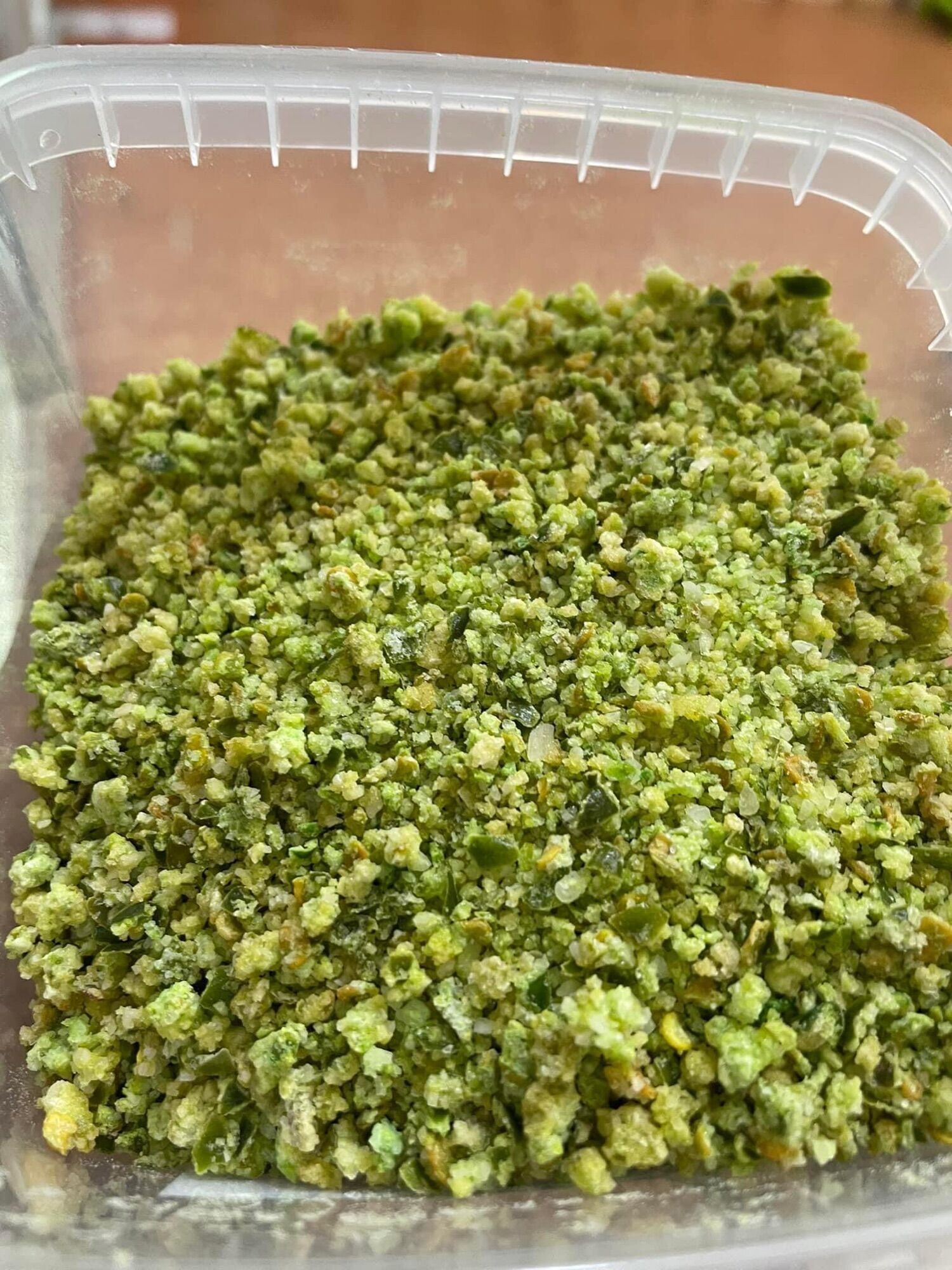 500gr MUỐI ỚT XANH HỘP VUÔNG