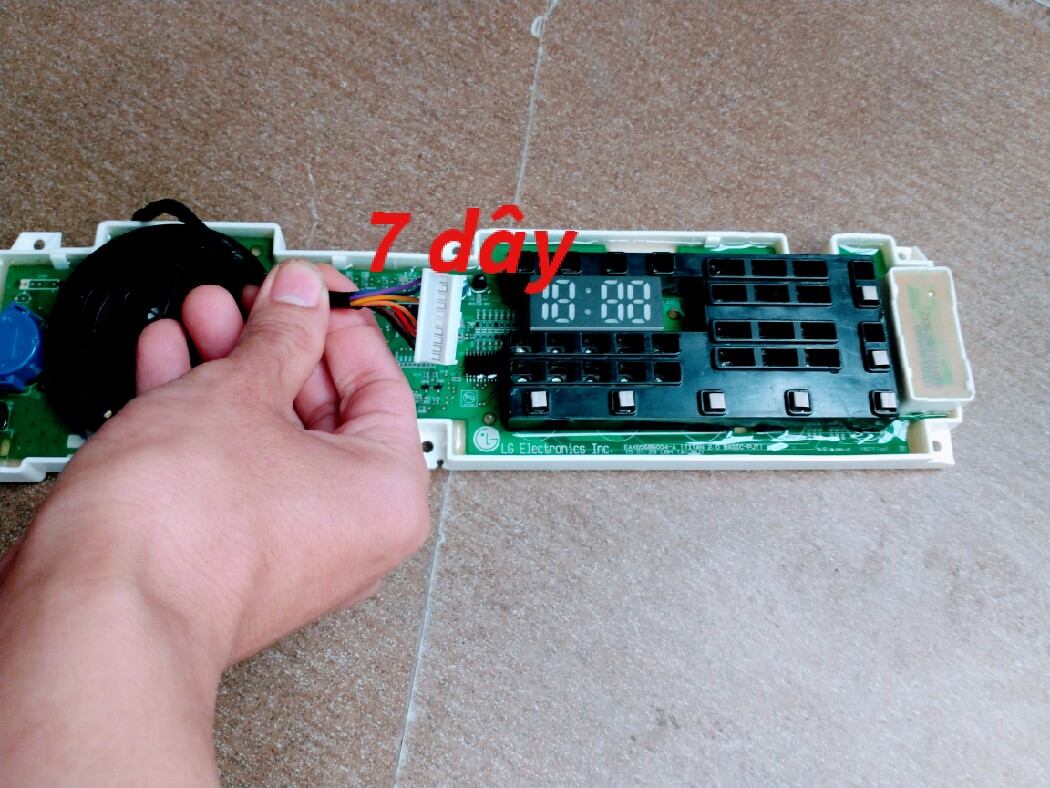 Bo hiển thị máy giặt lg