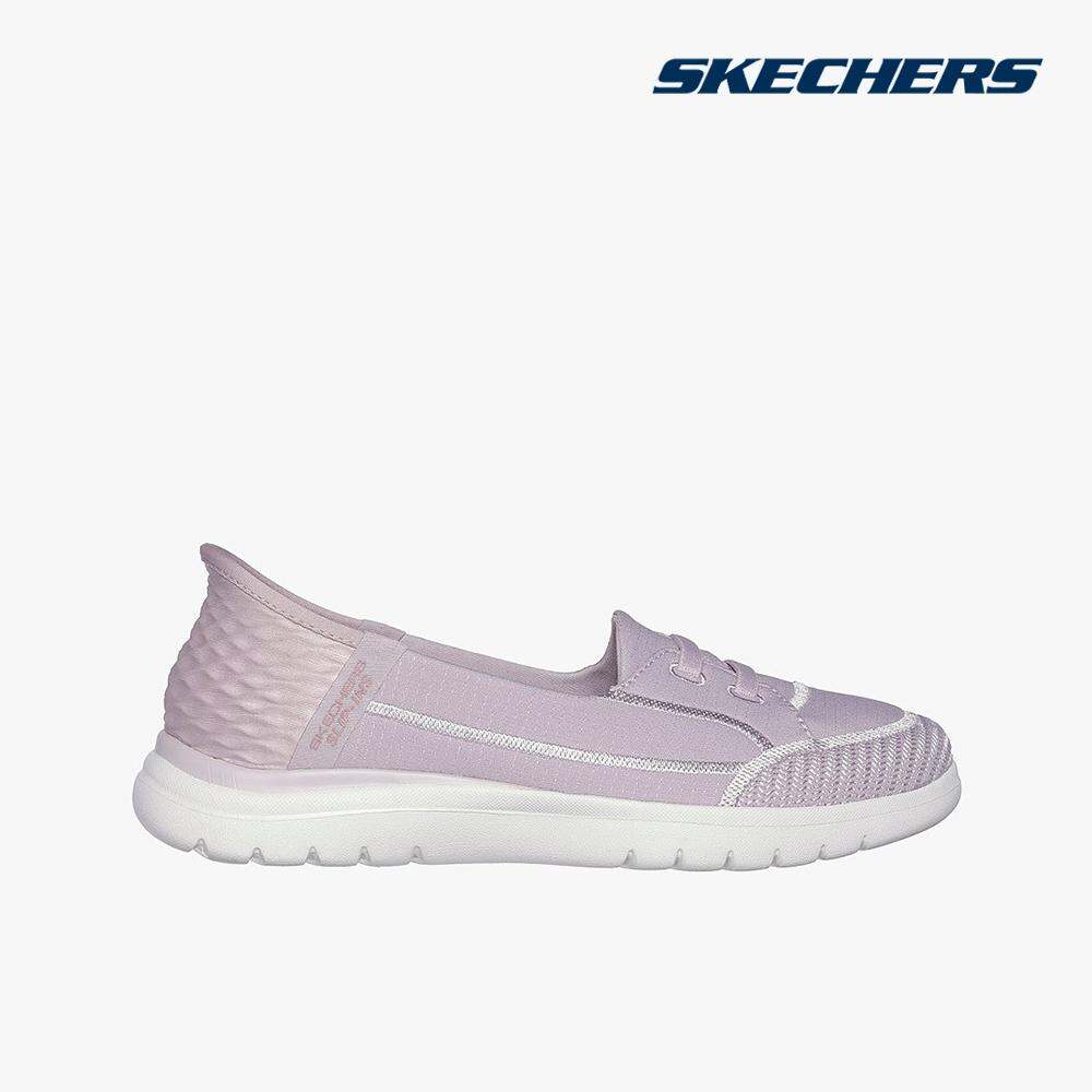 SKECHERS - Giày slip on nữ thắt dây On The Go Flex 136543-LAV