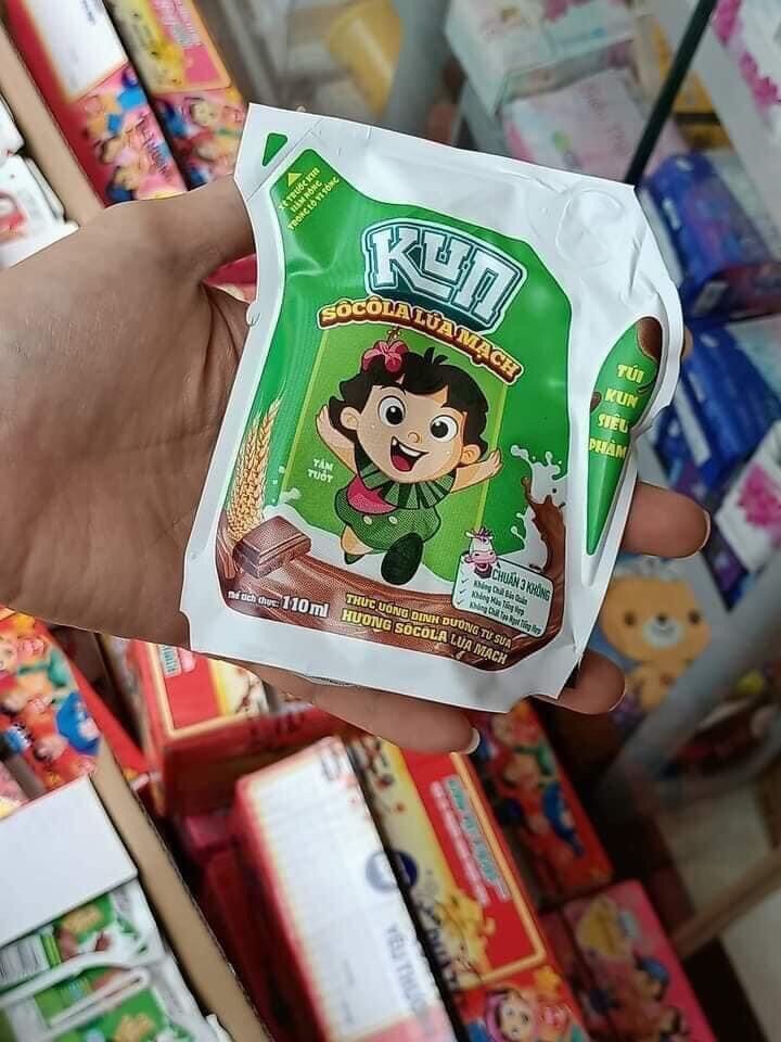Sữa kun hoa quả