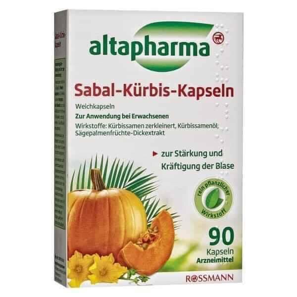 Viên altapharma sabal chiết xuất bí ngô 90 viên Đức