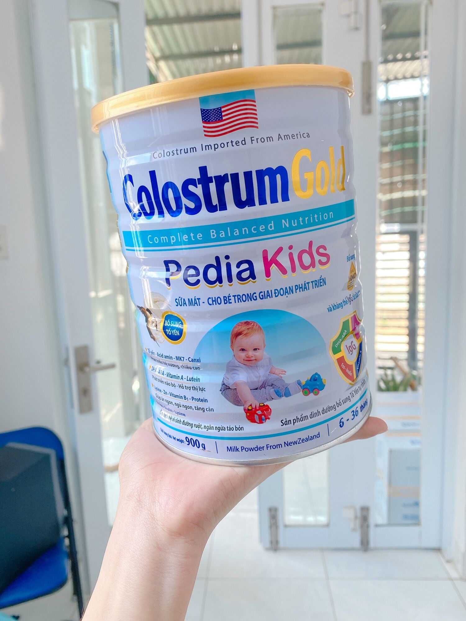 Sữa bột colostrum gold Pedia kids dành cho trẻ từ 6-36 tháng