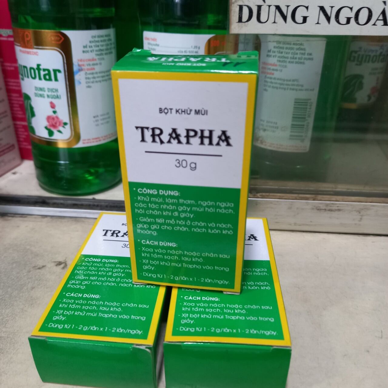 TRAPHA BỘT KHỬ MÙI HÔI GIẦY  1 LỌ