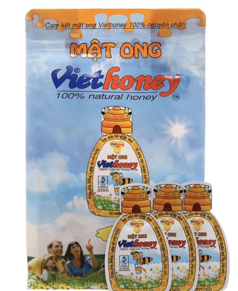 Mật ong nguyên chất dạng gói 5gx40 gói
