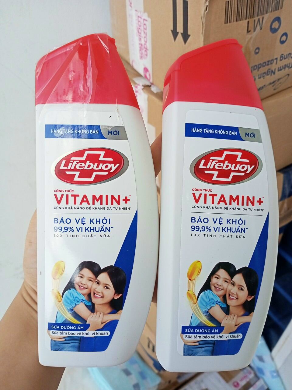 Sữa tắm lifebuoy bảo vệ khỏi vi khuẩn vượt trội 240g