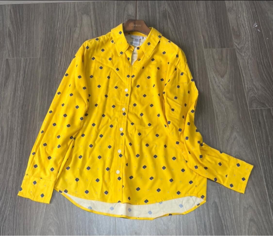 Áo sơ mi dáng rộng mềm mát có thể khoác size S M
