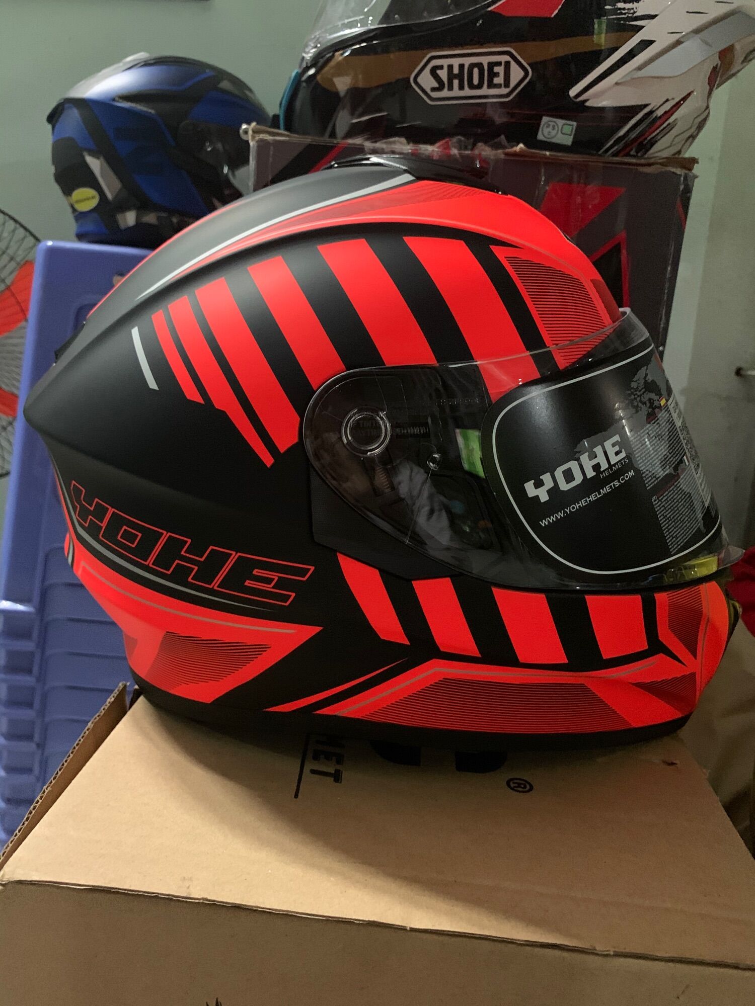 Fullface Yohe 981 2 kính cao cấp
