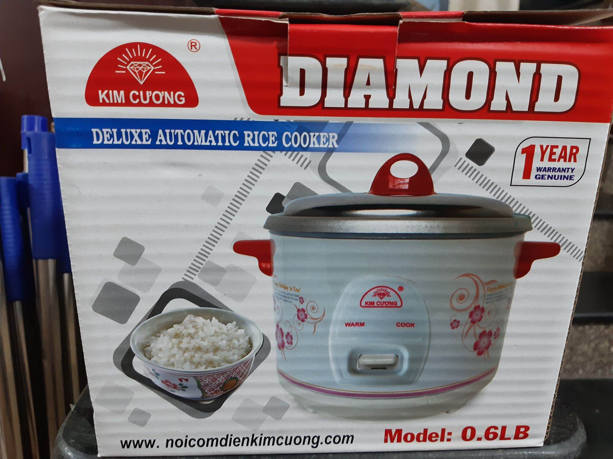 Nồi Cơm Điện Kim Cương 0.6L