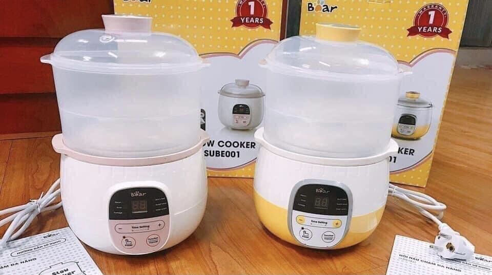 NỒI NẤU CHÁO CHẬM BEAR 0.8L