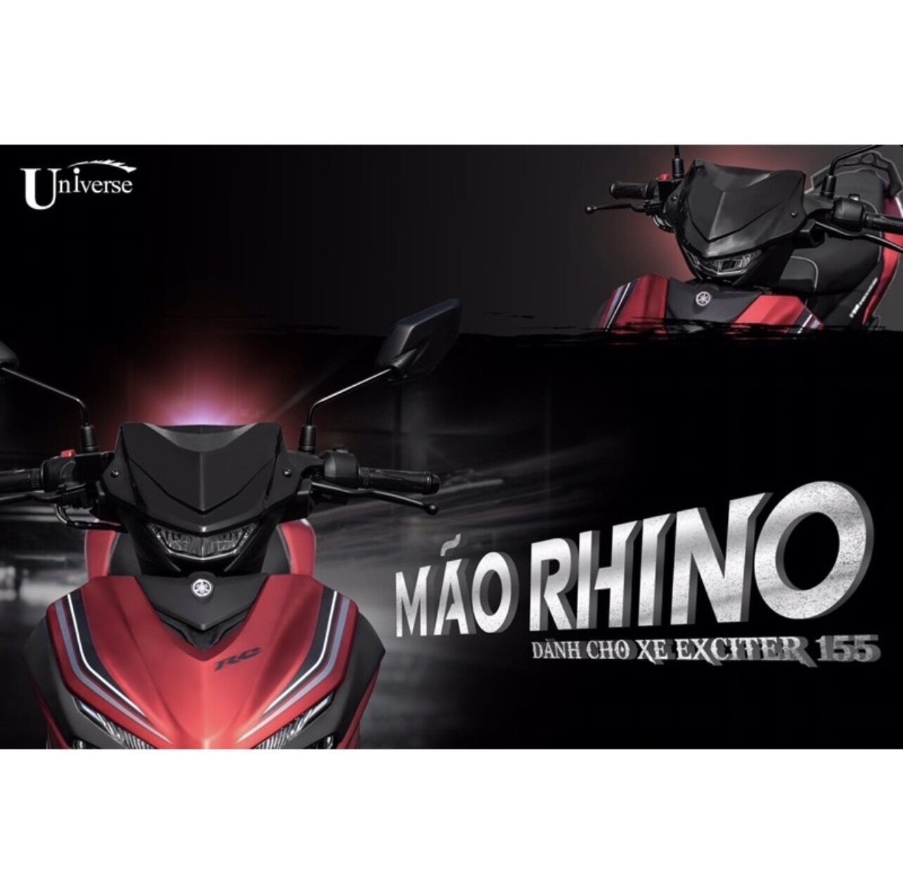 [HCM]Mão Chắn Gió EXCITER 155 Đời 2021 hiệu Universe